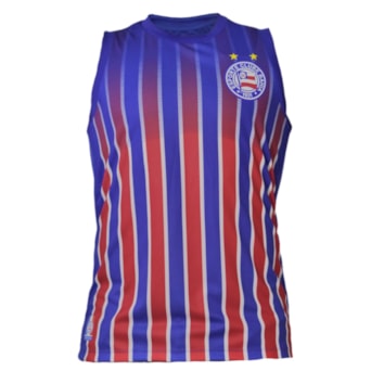 Camisa Bahia Esquadrão Regata Casual Listras - Masculino