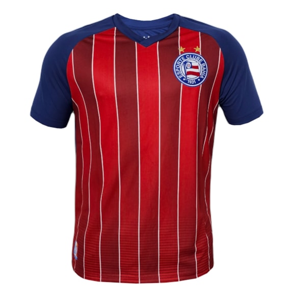 Camisa Bahia Esquadrão Tricolor Listras - Masculino