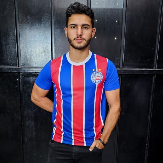 Camisa Bahia Esquadrão Tricolor - Masculino