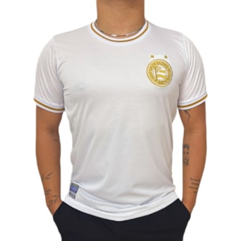 Camisa Bahia Jacquard Símbolo Branca - Masculino