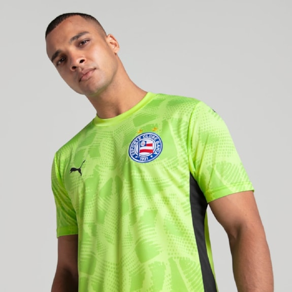 Camisa Bahia Puma 2025 Uniforme 2 Goleiro - Masculino