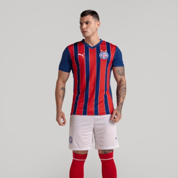 Camisa Bahia Puma 2025 Uniforme 2 Torcedor - Masculino