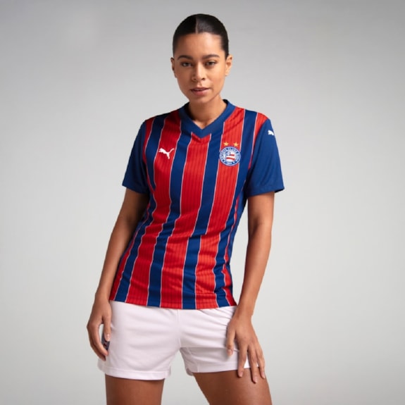 Camisa Bahia Puma 2025 Uniforme 2 Torcedora - Feminino