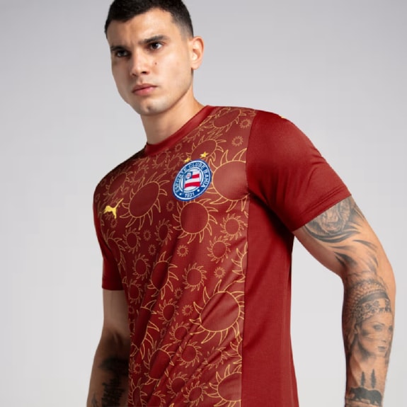 Camisa Bahia Puma 2025 Uniforme 3 Torcedor - Masculino