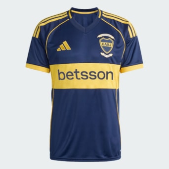 Camisa Boca Juniors Adidas 25/26 Uniforme 1 Torcedor - Masculino