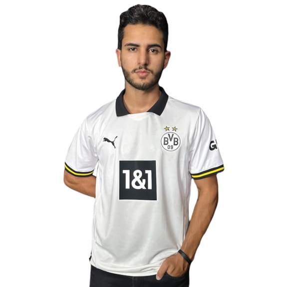 Camisa Borussia Dortmund Puma 24/25 Uniforme 3 Torcedor - Masculino