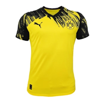 Camisa Borussia Dortmund Puma 25/26 Uniforme 1 Torcedor - Masculino