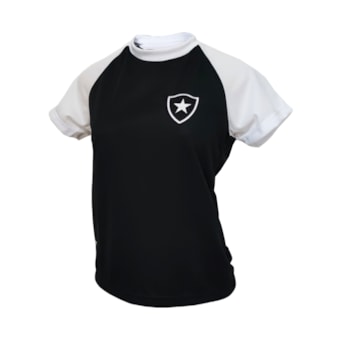 Camisa Botafogo Baby Look Basic Símbolo - Feminina