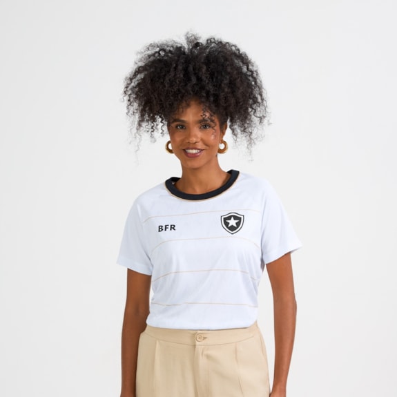 Camisa Botafogo Baby Look Bens - Feminina