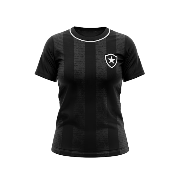 Camisa Botafogo Baby Look Glorioso Romper - Feminina