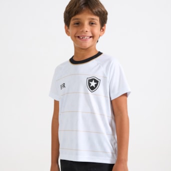 Camisa Botafogo Bens Branco - Infantil Tamanho:8;Cor:Branco