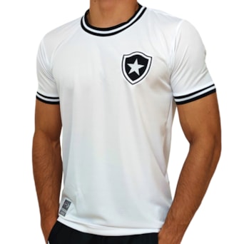 Camisa Botafogo Jacquard Branca - Masculino