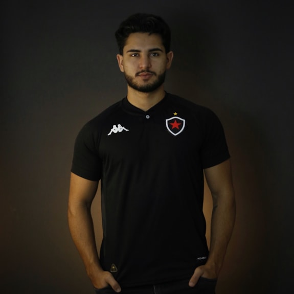 Camisa Botafogo Paraíba Kappa 2025 Uniforme 1 Torcedor - Masculino