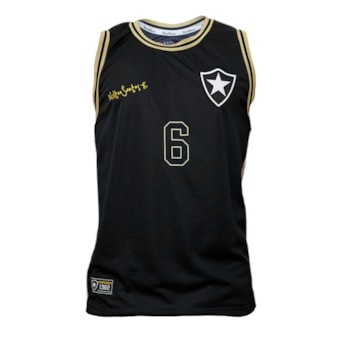 Camisa Botafogo Regata Retrô Nilton Santos - Masculino
