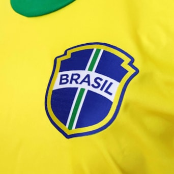 Camisa Brasil Baby Look Canarinho - Feminina