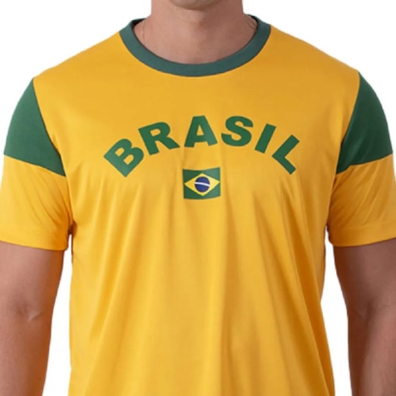 Camisa Brasil Casual Dengo - Masculino