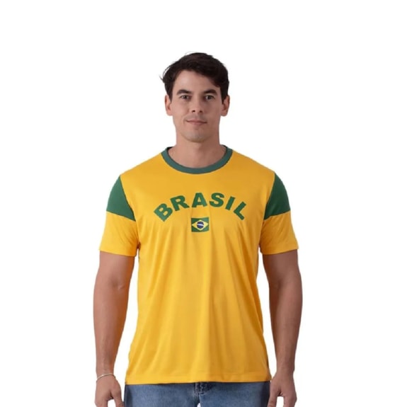 Camisa Brasil Casual Dengo - Masculino