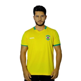 Camisa Brasil Ipê Amarelo - Masculino