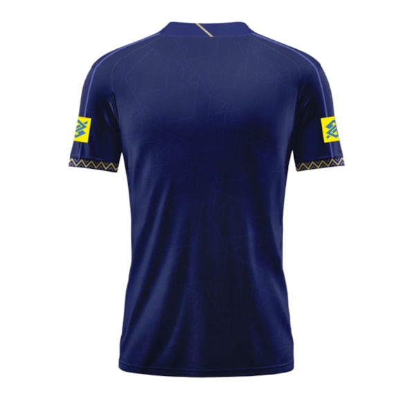 Camisa Brasil Vôlei Volt 2025 Jogo 2 Azul - Masculino