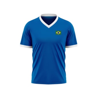 Camisa Brasil Xavante Azul - Masculino