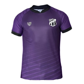 Camisa Ceará 2025 Uniforme 1 Goleiro Roxo - Masculino