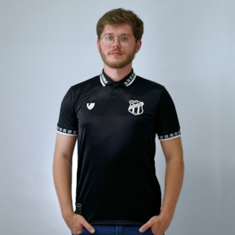 Camisa Ceará Polo 2025 Uniforme 3 Torcedor - Masculino