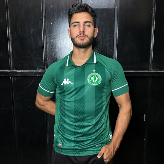 Camisa Chapecoense Kappa 2025 Uniforme 1 - Masculino