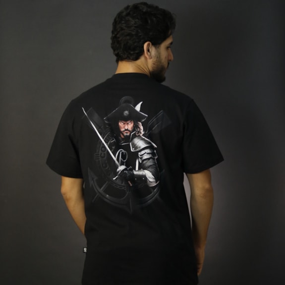 Camisa Corinthians All Black Mosqueteiro - Masculino