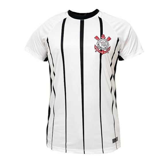 Camisa Corinthians Alvinegro Raglan - Masculino