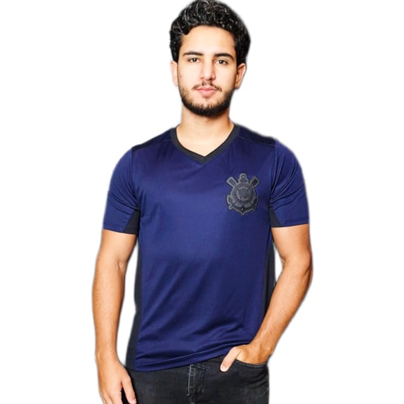 Camisa Corinthians Classic Fitness Roxo - Masculino