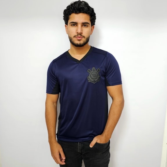 Camisa Corinthians Classic Fitness Roxo - Masculino