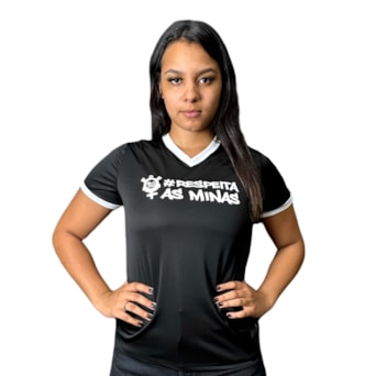 Camisa Corinthians Coimbra Respeita As Minas - Feminina