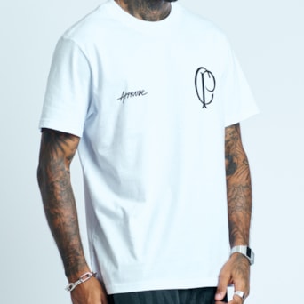 Camisa Corinthians CP Bold Approve Branco - Masculino