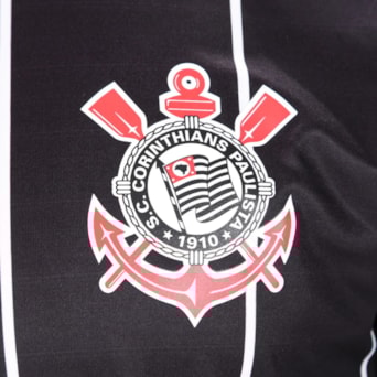 Camisa Corinthians Fitness Listrada Plus Size - Masculino