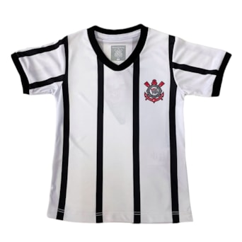 Camisa Corinthians Jogo Stripes - Infantil