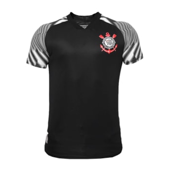 Camisa Corinthians Lines Preta - Masculino