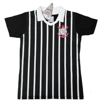Camisa Corinthians Polo Vintage - Infantil