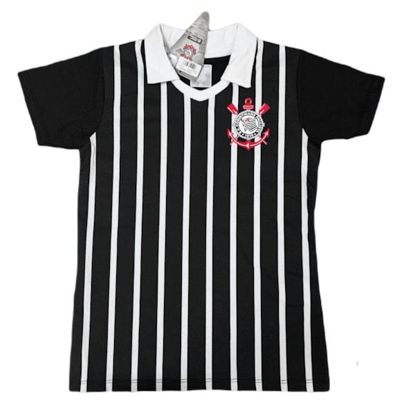 Camisa Corinthians Polo Vintage - Infantil