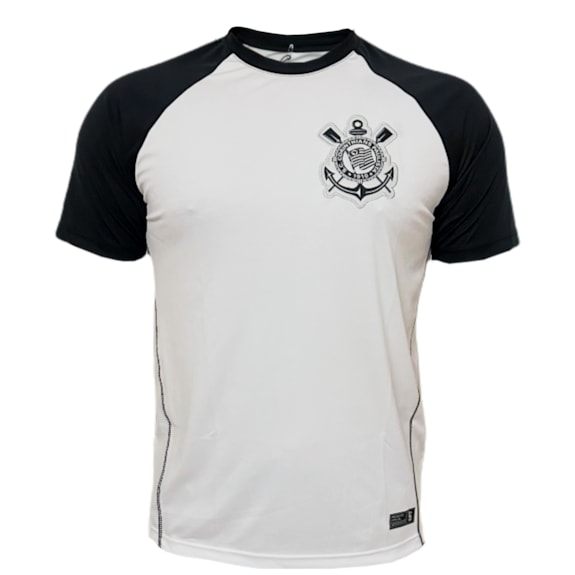 Camisa Corinthians Raglan Branca - Masculino