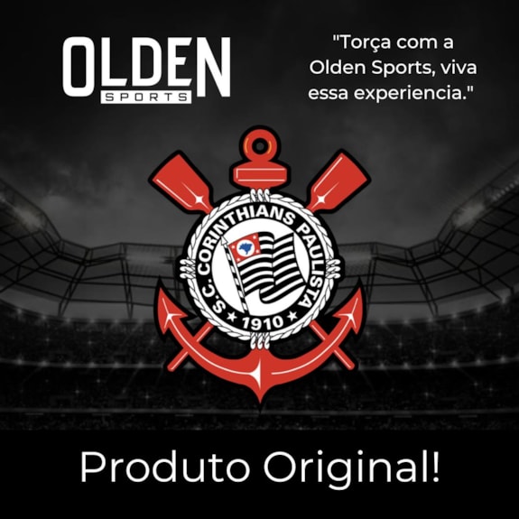 Camisa Corinthians Raglan Branca - Masculino