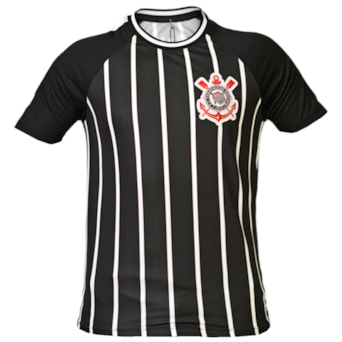 Camisa Corinthians Raglan Recortes - Masculino