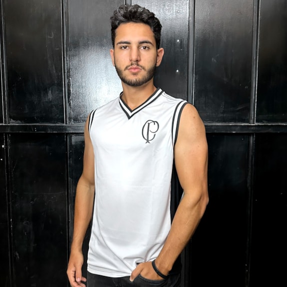 Camisa Corinthians Regata Basquete CP - Masculino