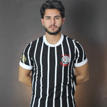 Camisa Corinthians Retrô 1977 Campeão Paulista - Masculino