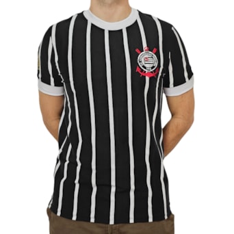 Camisa Corinthians Retrô 1977 Campeão Paulista - Masculino