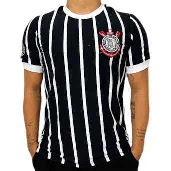 Camisa Corinthians Retrô Democracia 1982 - Masculino