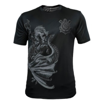 Camisa Corinthians São Jorge Preta - Masculino