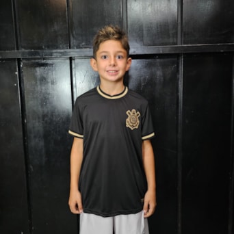Camisa Corinthians Símbolo Gold - Infantil