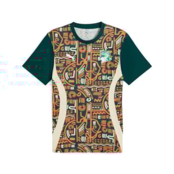 Camisa Costa do Marfim Puma 2025 Pré-Jogo - Masculino