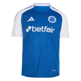 Camisa Cruzeiro Adidas 2025/2026 Uniforme 1 - Masculino