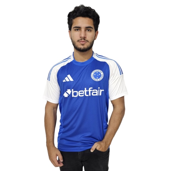 Camisa Cruzeiro Adidas 2025/2026 Uniforme 1 - Masculino